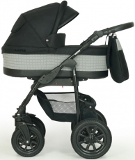 Дитяча коляска 2 в 1 Verdi Laser BLACK 9023-VLB-03, black
